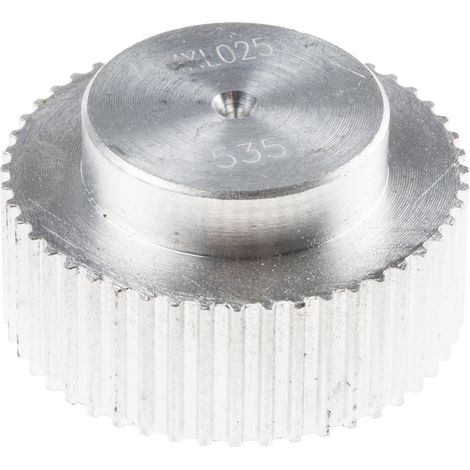 Poulie pour courroie crantée en Aluminium 48 dents , pas de 2mm, alésage 5mm ( Prix pour 1 )