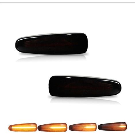 Clignotants LED Feu Position Latéral Ambre Clignotant Séquentiel (1/4)