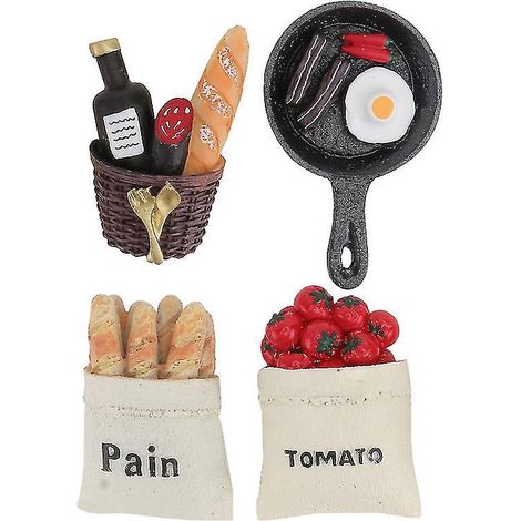 Lot de 4 autocollants magnétiques pour réfrigérateur (1/3)