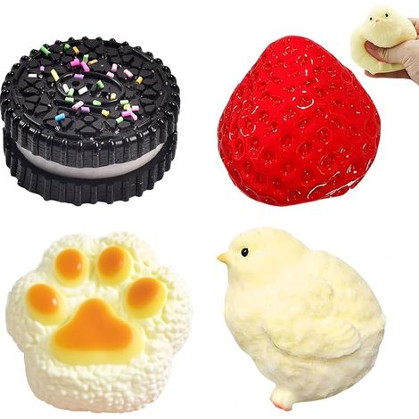 Taba Squishy Set, Fufu Squishy, Squishy Cat Paw (1/5)