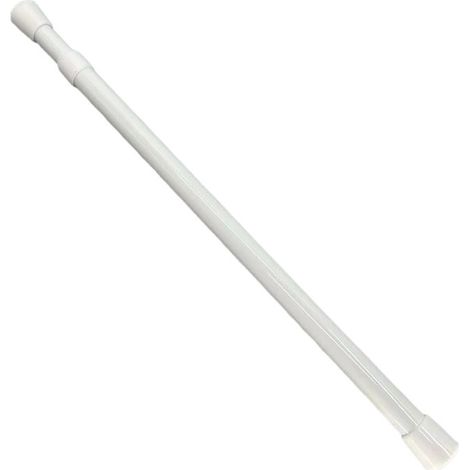 Tringle à Rideau Sans Perçage Ø 22 mm blanc 85-140, Steel, 85-140 cm (1/5)
