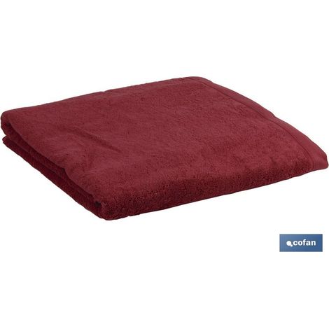 Telo doccia Bordeaux 580gr/Mq Modello Parigi 70x140cm (1/3)