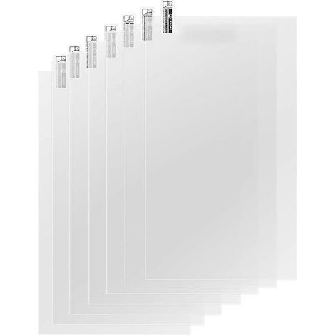Lot de 7 films protecteurs d'écran 6,23 pouces pour -Photon Mono 4K, dureté 9H, matériau PET, haute clarté, Gl (1/5)