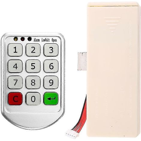 Serrure numérique à clavier électronique intelligent pour panneau en plastique (1/5)