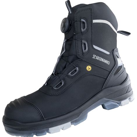 NITRAS ULTIMATE STEP Sicherheits-Stiefel HIGH Gr. 41 W11 S7S ESD SR schw. 7221