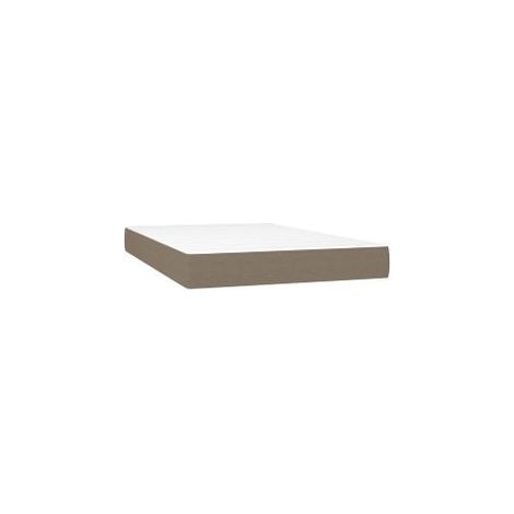 Matelas de lit à ressorts ensachés Taupe 120x200x20 Tissu (1/5)