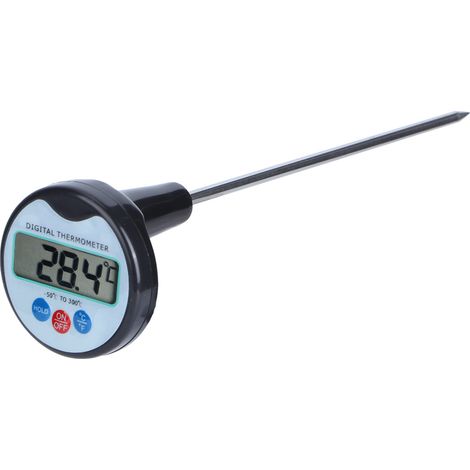 Thermomètre alimentaire numérique portable à sonde pour barbecue et cuisine à domicile (1/5)