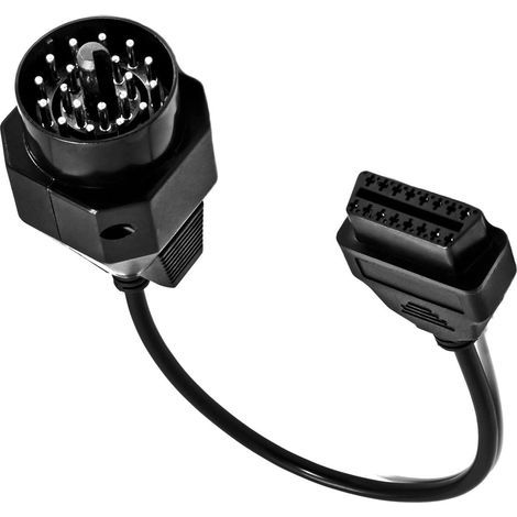 OBD2 Câble adaptateur de diagnostic de connecteur 16 broches compatible pour BMW 20 broches (1/5)