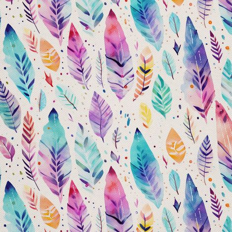 Tela decorativa para exteriores Oxford - plumas - DX2213 (1/5)