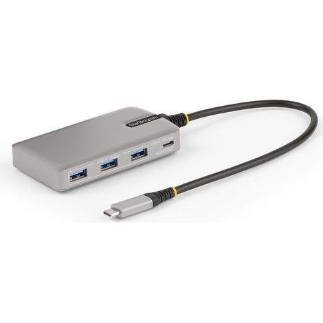 Hub Ladrón USB-C de 4 Puertos con Modo Alt de DP para USB-C y Salida de Vídeo de 4K 60Hz - 3x USB-A - 1x USB Tipo C - PD 100W - USB 3.2 10Gbps - Cable