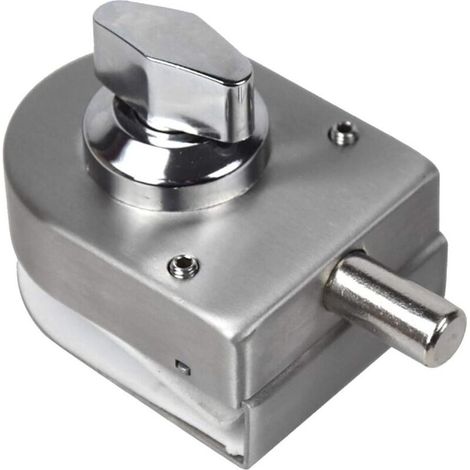 Loquets et verrous Serrure de Porte Sécurité Anti-Vol de Porte en Verre Verrou D'acier Inoxydable de 1012mm Ouvrez/Fermez l'utilisation de Salle Bains Bureau D'hôtel de Maison DENUOTOP (1/5)