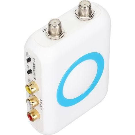 Modulateur HDM66 HD compatible avec les formats PAL/NTSC, sortie RCA vers RF pour le remplacement de téléviseur domestique (1/5)