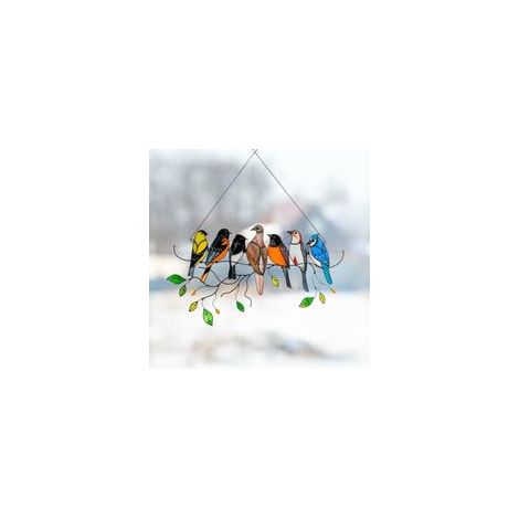 Lot de 1 poule décorative en résine, silhouette de jardin, 20x12 cm – (1/3)