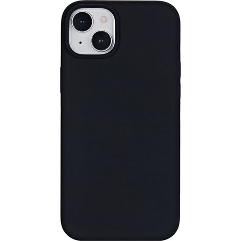Custodia magnetica eSTUFF Infinite Rome per iPhone 15 Plus, nera. Materiale: 51% PC riciclato, 25% silicone riciclato., ES67150026