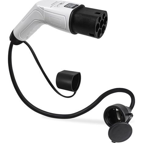 Type 2 to Schuko Car Charger Adapter IEC 62196 Type 2 EV to Schuko Socket Car Charger Adapter 16A 3.5KW (1/5)