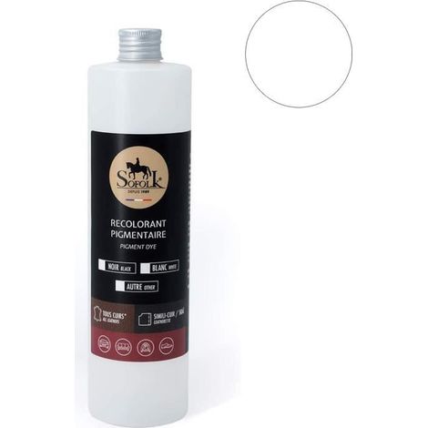 Pittura Pelle/Similpelle (500ml, BIANCO) - SOFOLK - Manutenzione per Sedile e Volante di Auto, Divano, Scarpe (1/4)