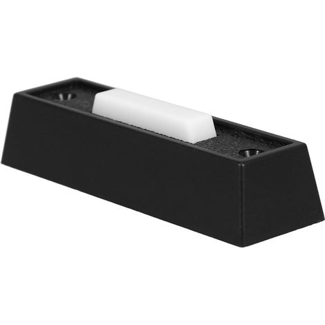 Bouton de Sonnette Vintage en Plastique Noir, Style Européen Bouton-poussoir Mural, Design Auto-réinitialisant, pour Couloirs et Décoration Intérieure (1/5)