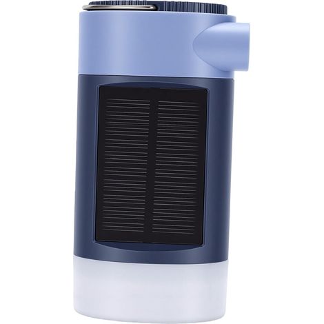 Portable Air Pump for Inflatables, Solar Rechargeable with (1/5)