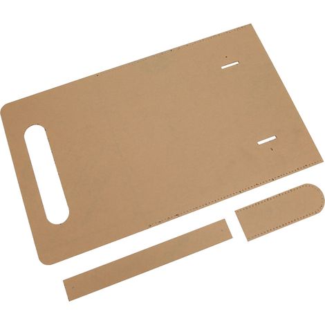 Kit de gabarits en cuir, outils transparents en acrylique pour la fabrication de sacs à main et de portefeuilles en cuir. (1/4)
