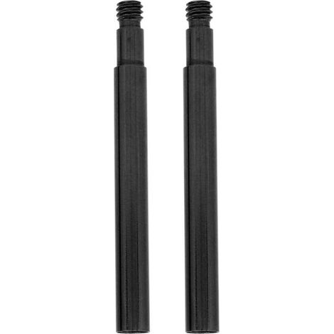 Extension de Valve Presta de vélo, 2 pièces, 60mm, Extension de Valve de pneu intérieur (noir)