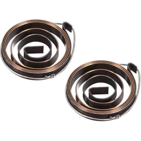 2Pcs Ressort de Rappel Perceuse à Colonne Aliment Penne Bobine Assemblage 680mm 35x6x0.7mm (1/4)