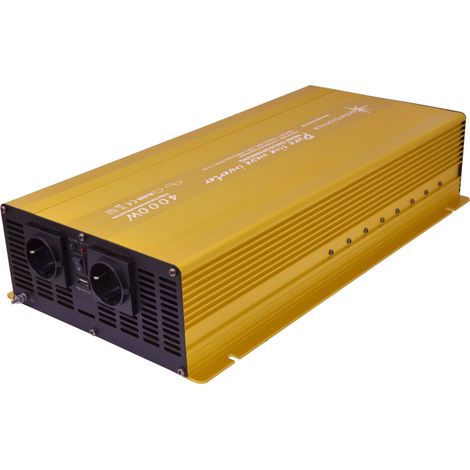 Spannungswandler NP 12V 4000 Watt reiner SINUS Gold Edition (1/3)