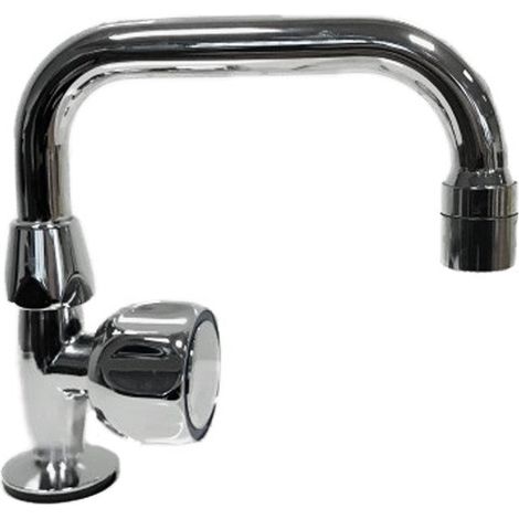 Robinet une voie une sortie, haut 15 cm , eau froide (1/3)