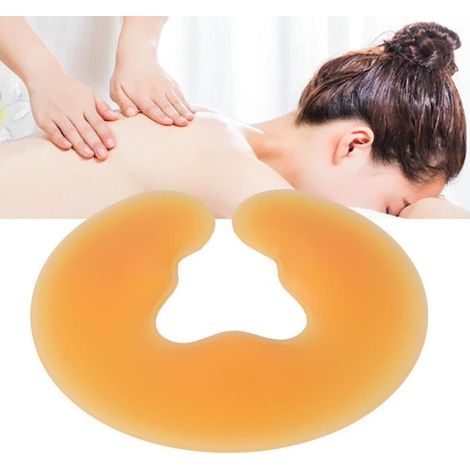 oreiller de spa en silicone Massage doux visage Relax oreiller Silicone SPA Salon de beauté soins de la peau coussin de têt 146921 (1/4)
