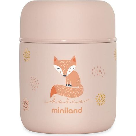 Miniland Contenitore Termico per Alimenti Food Thermy Mini 280ml - Candy (1/4)
