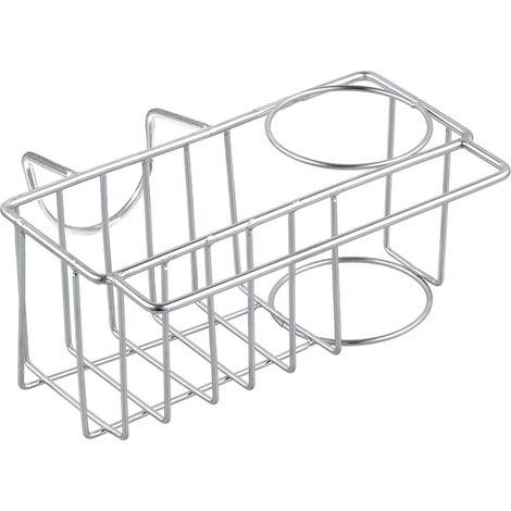 Support Pour Éponge - Cadre De Lavabo 2 En 1 En Acier Inoxydable 304 - Pour Cuisine Et Salle De Bain - 1 Pièce (1/5)