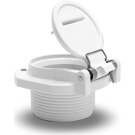 Conector de succión de retorno de piscina giratorio libre Vac Lock GW9530, pieza de repuesto para limpiador de piscinas Zodiac Hayward Pentair (1/5)
