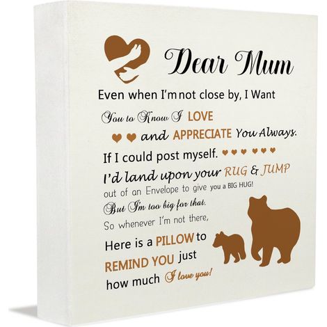 Cadre photo commémoratif, décorations de Pâques pour la maison, plaque en bois pour étudiants, Elle/Lui/Femmes/Hommes/Mère/Papa (1/5)