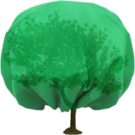 Housse de Protection Contre Le Gel pour d'extérieur, Protection Ronde Contre Le Gel – Barrière réutilisable avec Cordon de Serrage pour Arbres d'hiver, arbustes, Balcon, Parterre