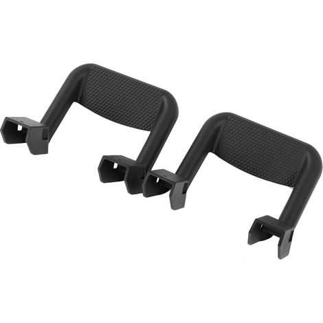 Zweiteilige Trittstufe für Chevrolet Avalanche 2002–2013 – Schwarze Aluminiumlegierung