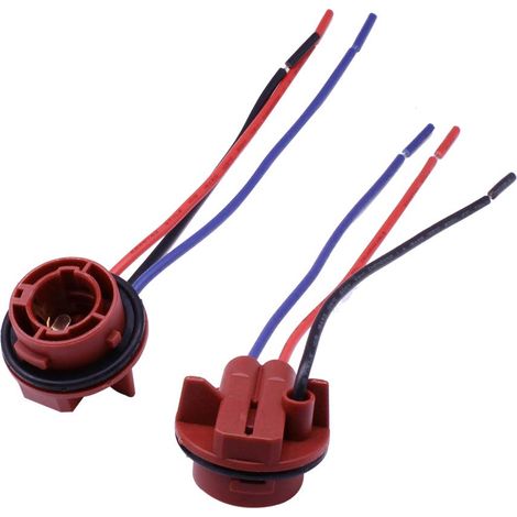 1157 Support de douille pour clignotants et feux de freinage BAY15D P21/5W Fiche fil (1/5)