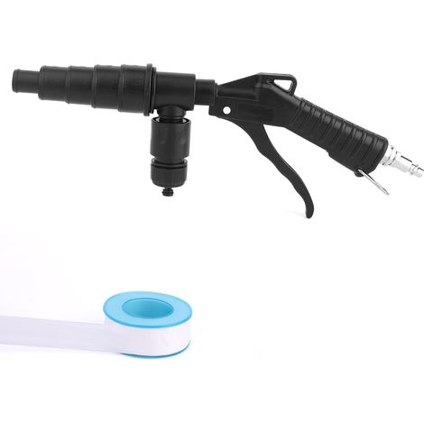 Kit Nettoyage Système Refroidissement, Pistolet Nettoyage Radiateur Chauffage Ensemble Combiné Air & Eau avec Buses Tuyaux 19 à 40mm Radiateur Outil Chauffe-Eau (1/5)