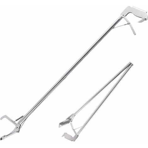 Pince à serpents, pince à reptiles pliable et robuste, pince à déchets, pince à déchets en acier inoxydable, pince à mâchoires larges pour une utilisation intérieure et extérieure (1/5)