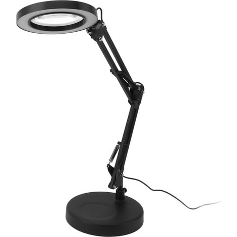 Loupe 10x avec éclairage à intensité variable et 3 modes de couleur. Lampe loupe 10x pour travaux de maintenance, bricolage, lecture et peinture. (1/5)