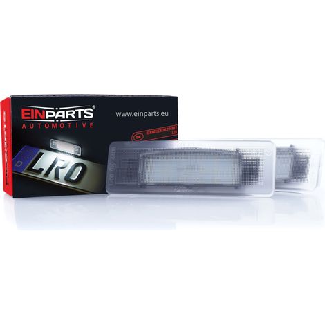 LED-Kennzeichenbeleuchtung, 6000 K, kaltweiß, 12 V, CANBUS, für Kia Cadenza, Cee'd I FL, Forte, Magentis, Optima, Rio III (1/4)