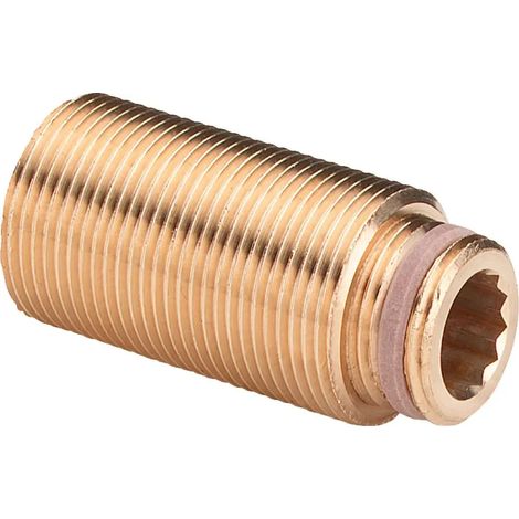 Viega Raxofix rallonge, Rp 1/2, G 3/4, L 50 bronze rouge modèle 2032.9, 276430