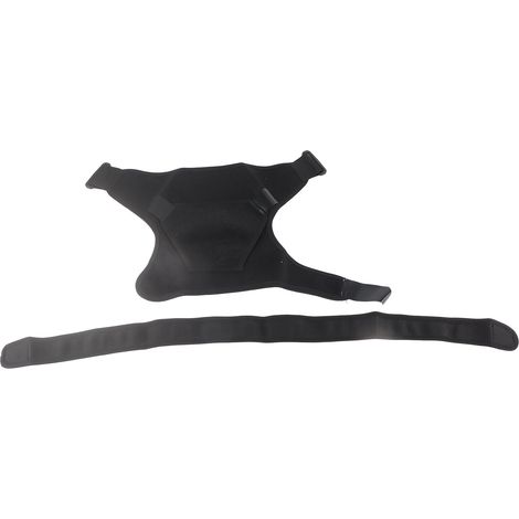 Schwarze Pressotherapie-Jacke für Schultern und Brust (Größe 38-55 Zoll)