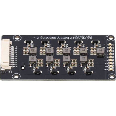 Aktiver Induktionsausgleicher für 10S Lithium-Eisenphosphat-Batterie, 2,0V-4,5V 1,2A Modul, intelligenter Spannungsausgleicher. (1/5)
