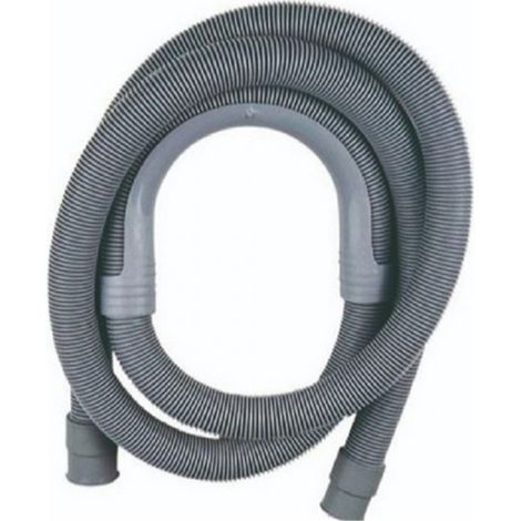 Tubo de desagüe para lavadora 19x22 mm, 2 m