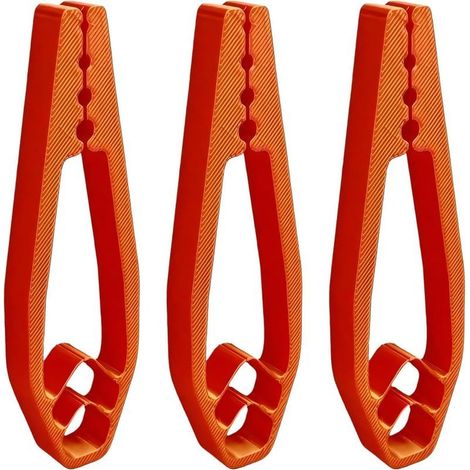 Lot de 3 Pince à clous avec poignée sûre pour marteler et positionner précisément dans les tâches de travail du bois (1/5)