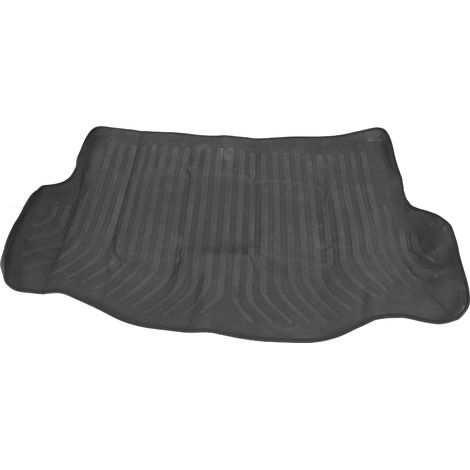Tapis antidérapant en PVC pour le coffre d'une Toyota RAV4 2013, avec bavettes. (1/5)