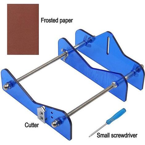 bleu Coupe-bouteille En Verre Professionnel Pour Bouteilles De Biere, Outils De Bricolage, Machine De Coupe De Tasse De Vin Blanc (1/4)