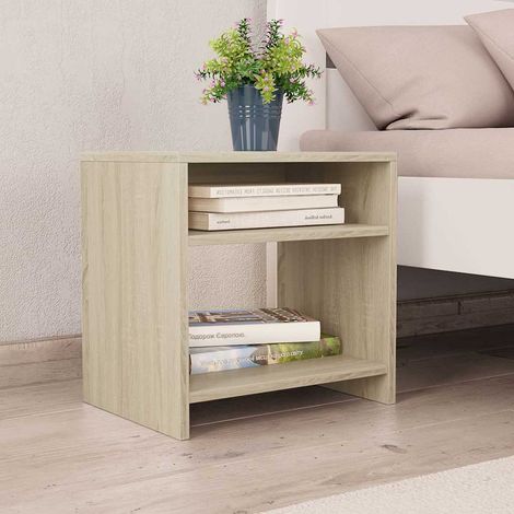 Sideboard/Anrichte/Buffet Hochglanz Weiß 89 x 34,5 x 62 cm Holzwerkstoff LXWW840209 (1/5)