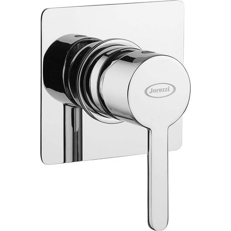 Miscelatore doccia incasso monoleva Jacuzzi rubinetteria Sunset ottone cromato 0SU00410JA01 (1/2)