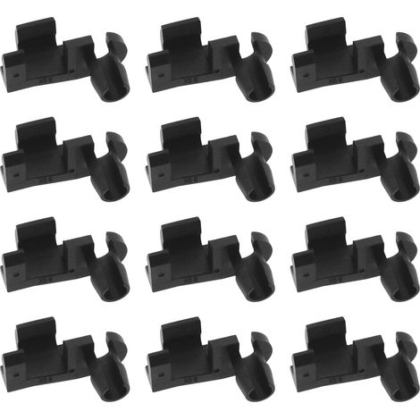 eMagTech – 30× Türverriegelungsstangen-Clip Links, schwarzer Kunststoff-Befestigungsclip, Auto-Ersatzteil 6521952A (1/5)