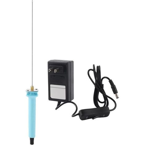 Elektrischer Schaumstoffschneider (20 cm), Heißdrahtschneider für Polystyrolschaum, Thermoschneid- und Gravierstift